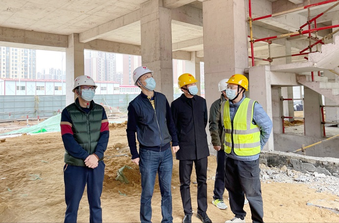 市政公用集團黨委委員、副總經(jīng)理葛威敏到泉邦產(chǎn)業(yè)園項目檢查安全生產(chǎn)工